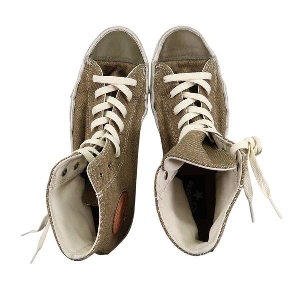 Converse Shoes Womens 10 Sneaker Chuck Taylor All Star Premium Wool Gothic Olive - Picture 9 of 16